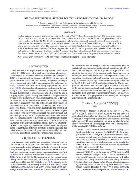 strong theoretical support