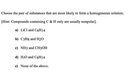 Substances that are Most Likely to be Acids