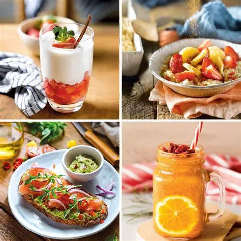 Sugerencias de Desayunos Saludables