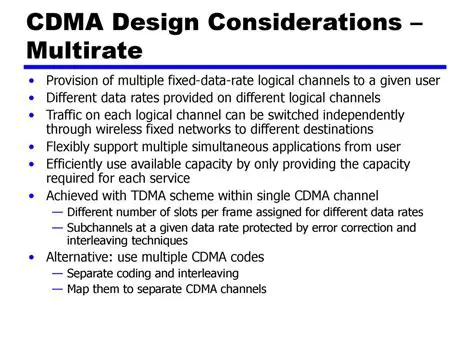 Support for Multiple Data Rates