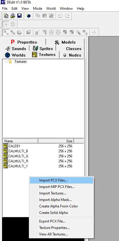 Support for Multiple PCX Files