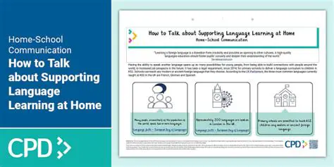 Supporting language education