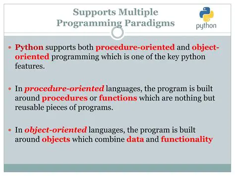 Supports Multiple Programming Paradigms