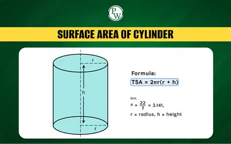 Surface area of a cylinder
