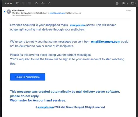 Suspicious emails or messages