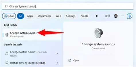 Switching between sound schemes