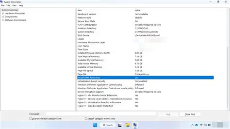 System Cleaning and Security Features