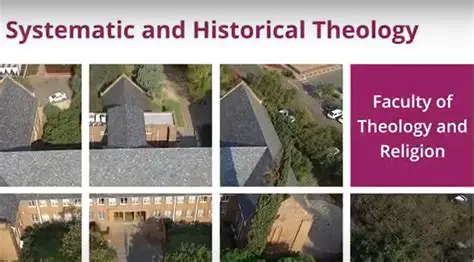 Systematic and historical theology