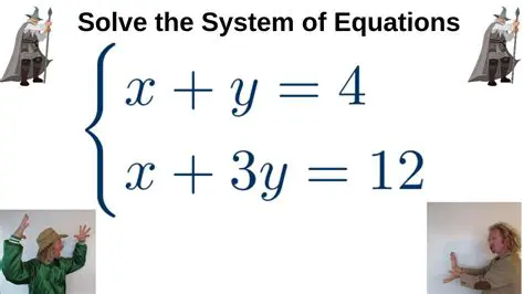 Systems of equations with parameters