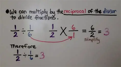 Taking the Reciprocal of the Divisor