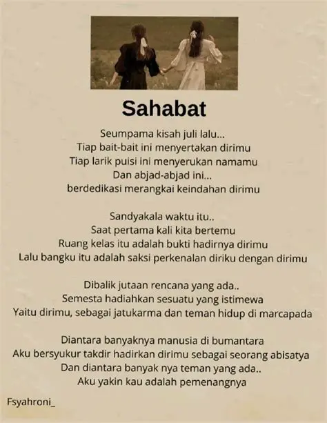 Tanya Jawab tentang Persahabatan Non Fiksi