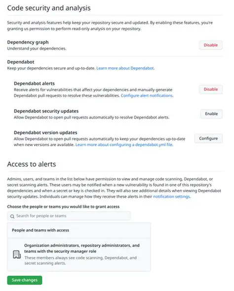 Tasks to Check Weekly Dependency Updates