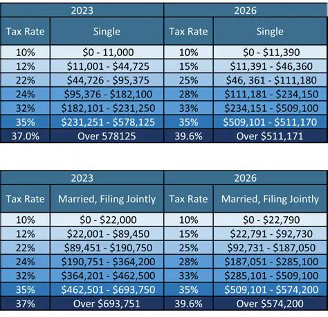 Tax Brackets and Tax Liability