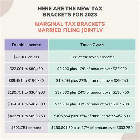 Taxable Income and Tax Brackets