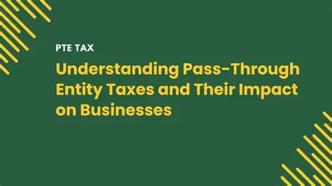 Taxes and Their Impact on Businesses