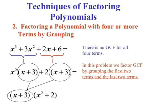 Techniques for Factoring Completely