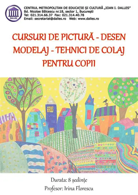 Tehnici de desen pentru copii