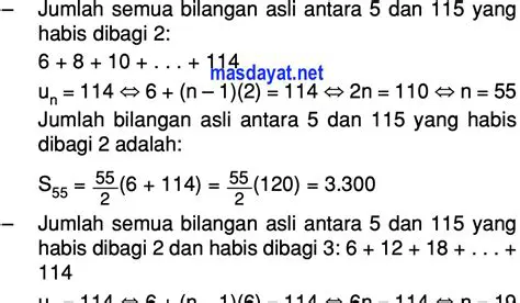 Tentukan jumlah yang akan dibagi