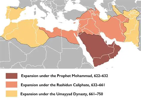 Territory Gained Under the Umayyad Dynasty