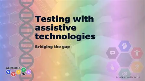 Test with Assistive Technologies