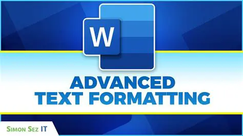 Text formatting and editing tools