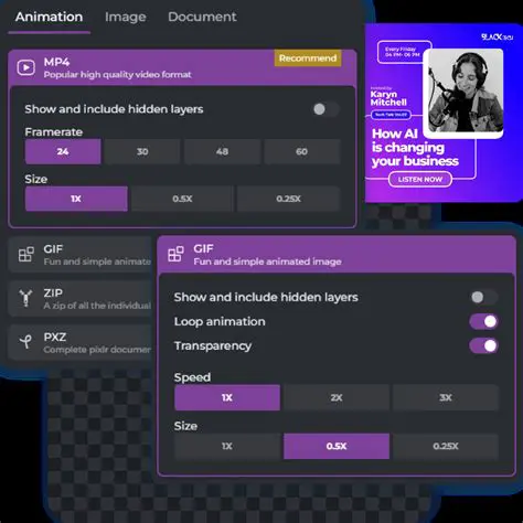 Text Size and Speed Control