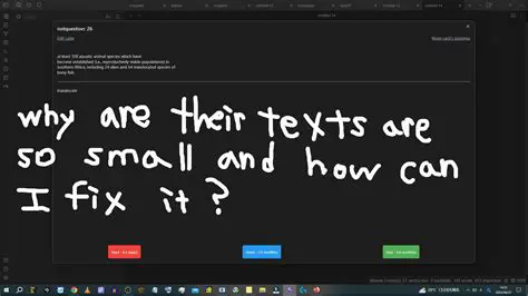 Texts not spaced correctly