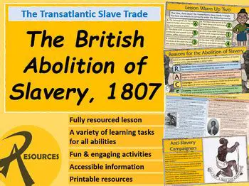 The Abolition of the Slave Trade in Britain