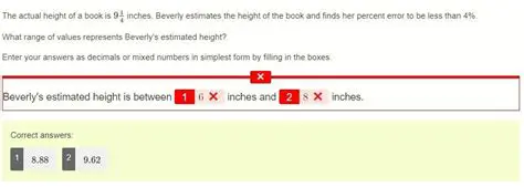 The Actual Height of the Book