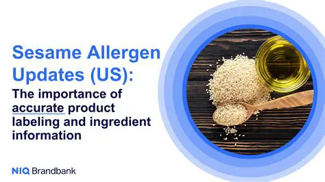 The Addition of Sesame Allergen