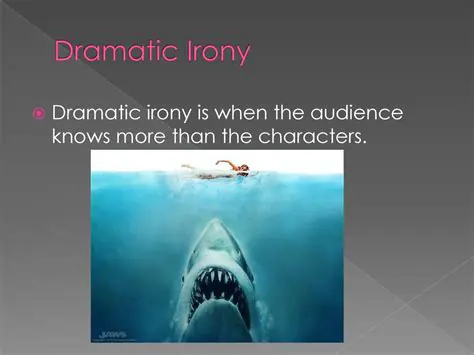 The audience knows more than the main character