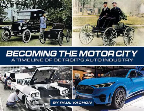 The automotive industry in Detroit