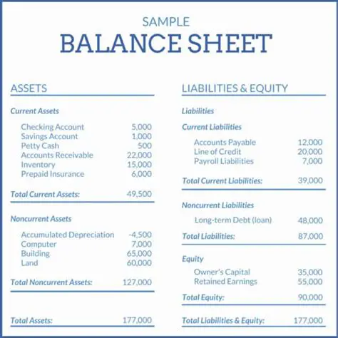 The Balance Sheet of L and M