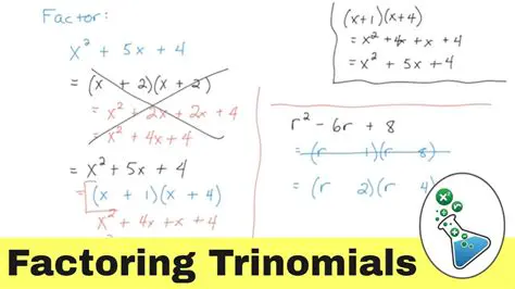 The Basics of Factoring Trinomials