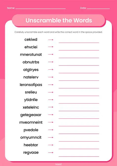 The Basics of Unscrambled Word Games