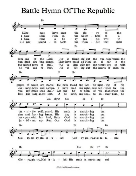 The Battle Hymn of the Republic