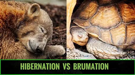The Benefits of Hibernation or Brumation