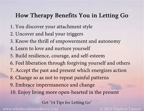 The Benefits of Letting Go