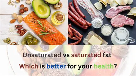 The Benefits of Saturated Fats