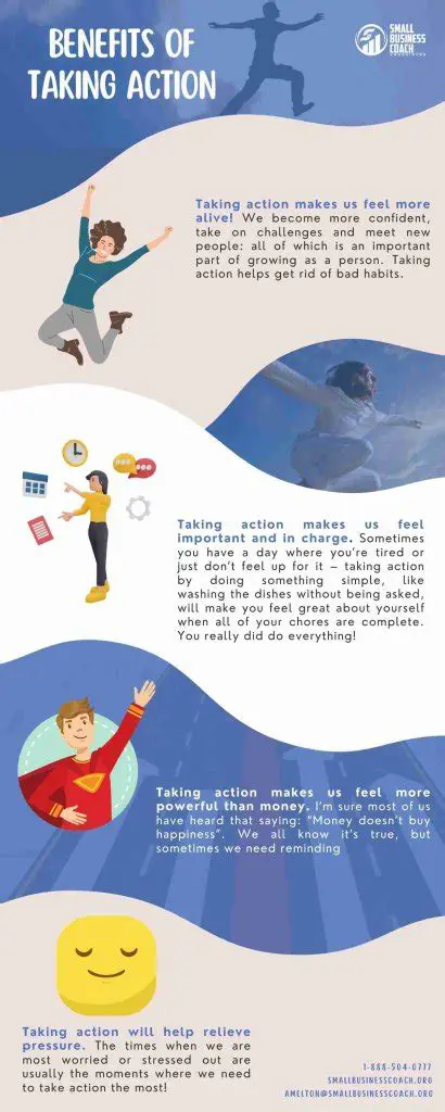 The Benefits of Taking Action