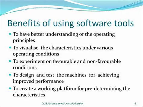 The Benefits of Using Software Applications