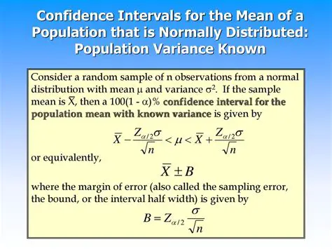 The Case of Known Population Variance