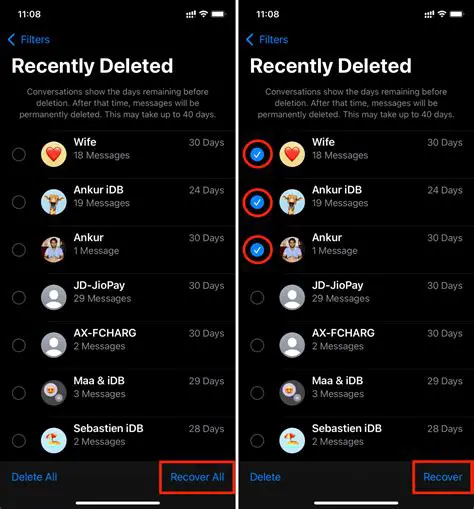 The Challenge of Deleted Content