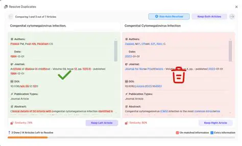 The Challenge of Duplicate References