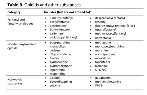 The Classification of Prescription Opiates