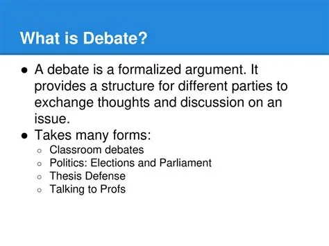 The Coded Word Representation of DEBATES