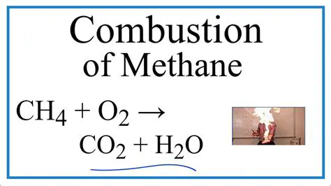 The Combustion Reaction of Methane