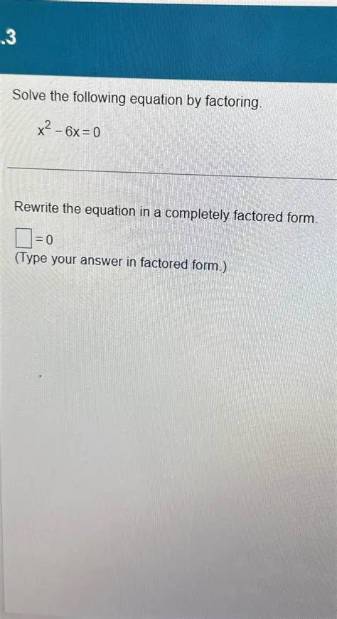 The Completely Factored Form