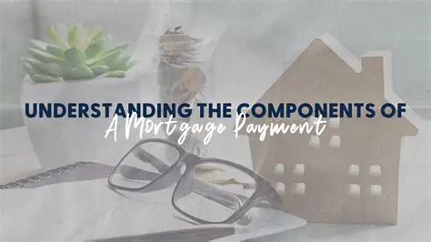 The Components of a Monthly Mortgage Payment