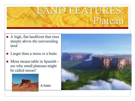 The Concept of a High Flat Land in Medicine